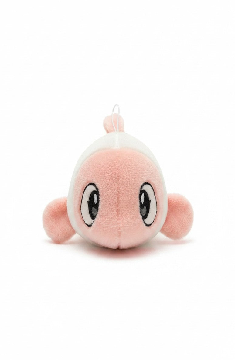 Cute Pink Clownfish Plush Toy | Soft Stuffed Fish Doll | Kawaii Plush Gift for Kids
