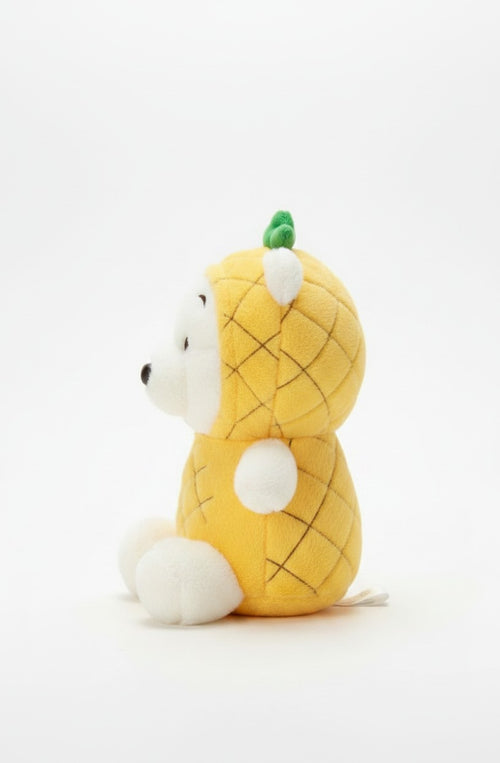Cute Pineapple Teddy Bear Plush Toy | Soft Stuffed Bear Doll | Adorable Plush Gift for Kids